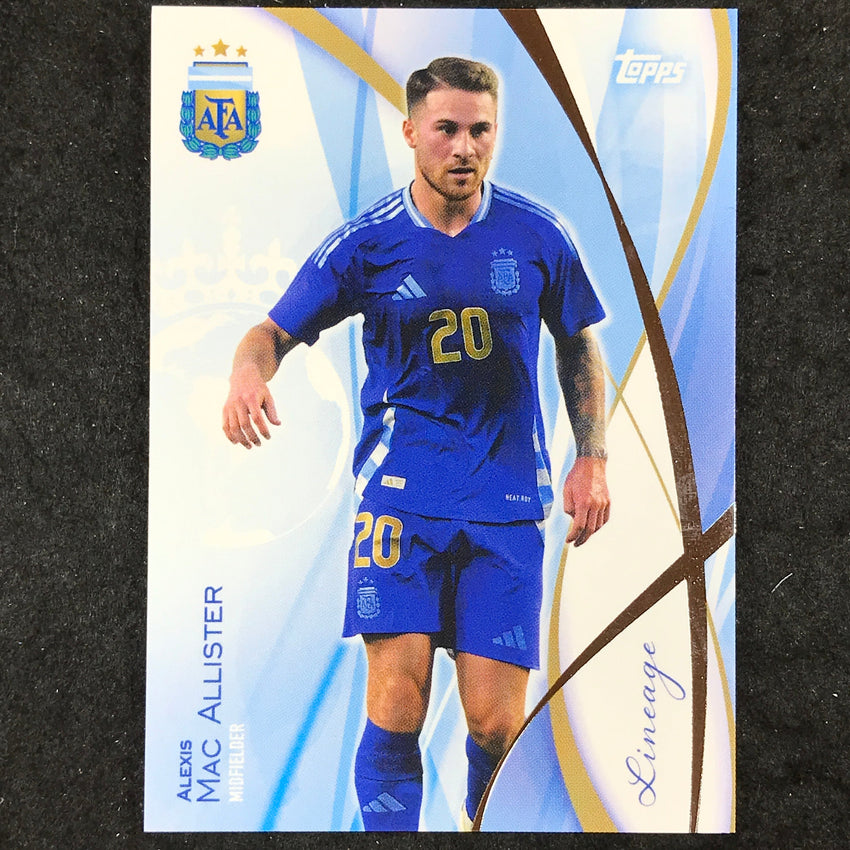 2024 Topps Lineage Argentina ALEXIS MAC ALLISTER Icons Base #23