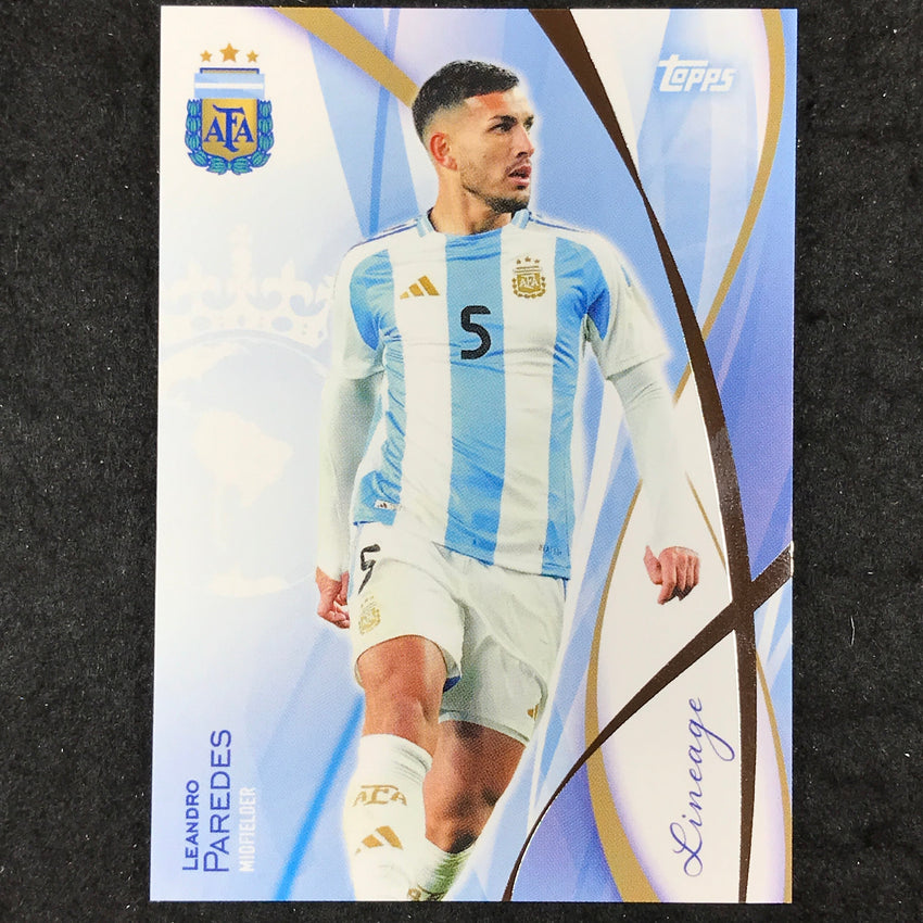 2024 Topps Lineage Argentina LEANDRO PAREDES Icons Base #26