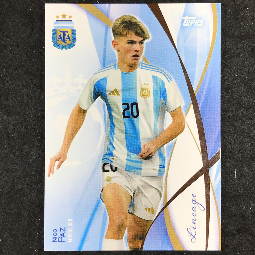 2024 Topps Lineage Argentina NICO PAZ Icons Base #28