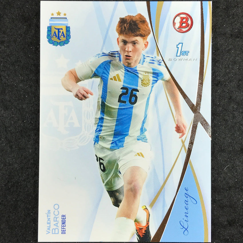 2024 Topps Lineage Argentina VALENTIN BARCO Bowman Prospects Base #2