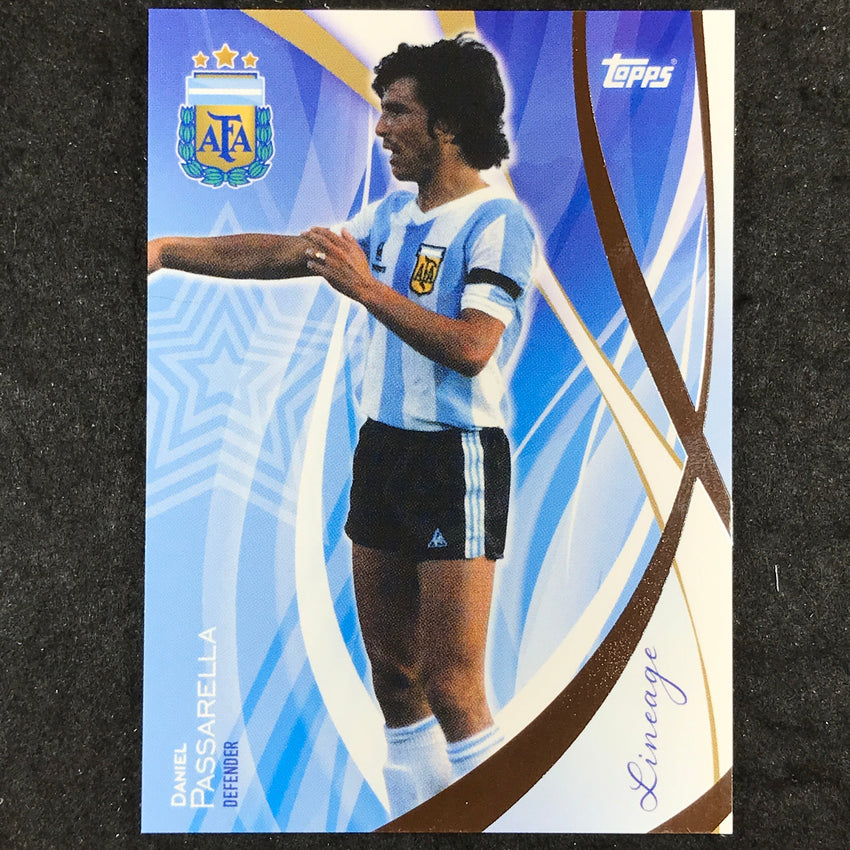 2024 Topps Lineage Argentina DANIEL PASSARELLA Legends Base #38