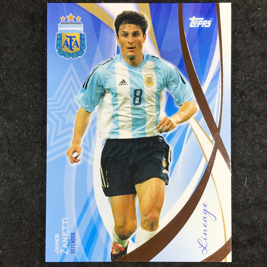 2024 Topps Lineage Argentina JAVIER ZANETTI Legends Base #39