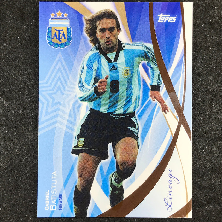 2024 Topps Lineage Argentina GABRIEL BATISTUTA Legends Base #45