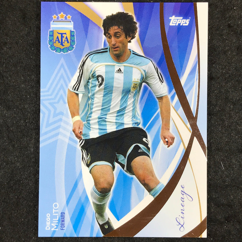 2024 Topps Lineage Argentina DIEGO MILITO Legends Base #46
