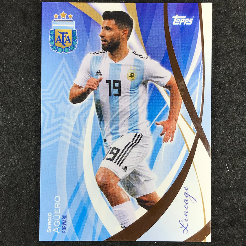 2024 Topps Lineage Argentina SERGIO AGUERO Legends Base #48