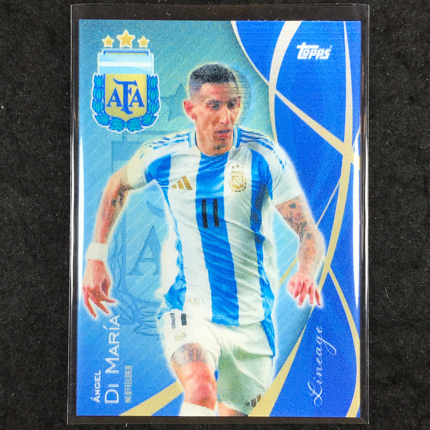 2024 Topps Lineage Argentina ANGEL DI MARIA RIQUELME Lenticular Lineage #3