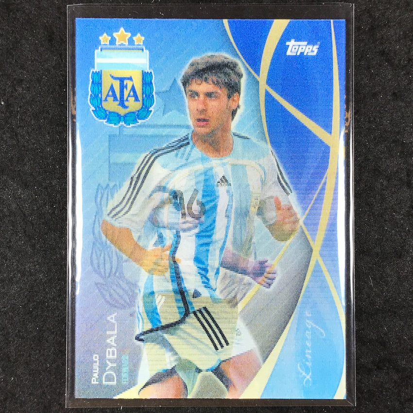 2024 Topps Lineage Argentina PABLO AIMAR PAULO DYBALA Lenticular Lineage #4