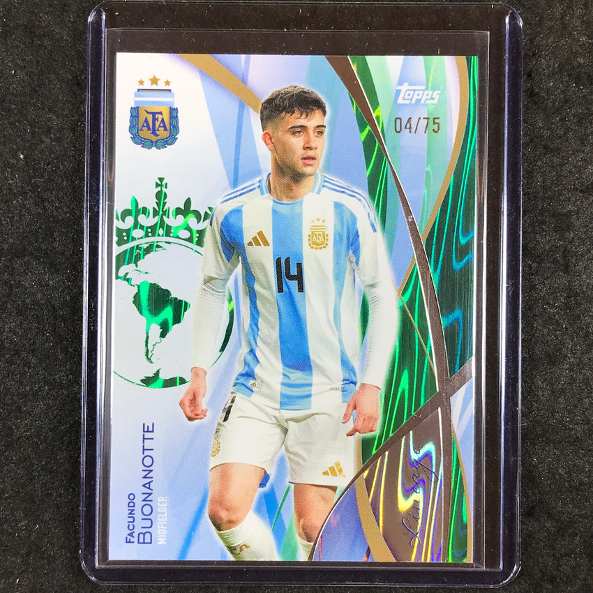 2024 Topps Lineage Argentina FACUNDO BUONANOTTE Icons Green Tango 4/75 #29