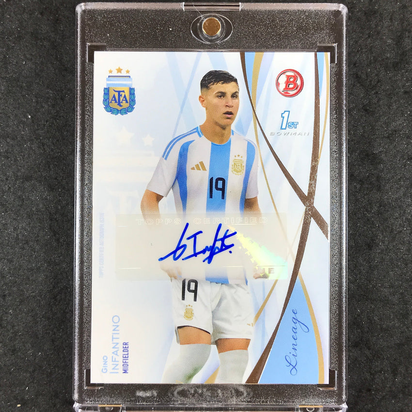 2024 Topps Lineage Argentina GINO INFANTINO Bowman Prospect Auto Base #GI (A)