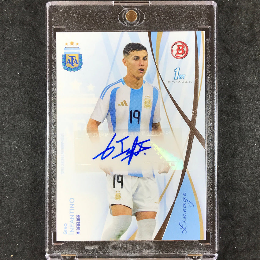 2024 Topps Lineage Argentina GINO INFANTINO Bowman Prospect Auto Base #GI (B)