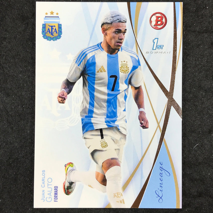 2024 Topps Lineage Argentina JUAN CARLOS GAUTO Bowman Prospects Base #12