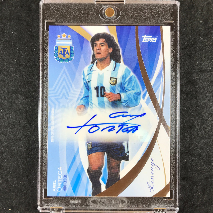 2024 Topps Lineage Argentina ARIEL ORTEGA Legends Autograph Base #AO (A)