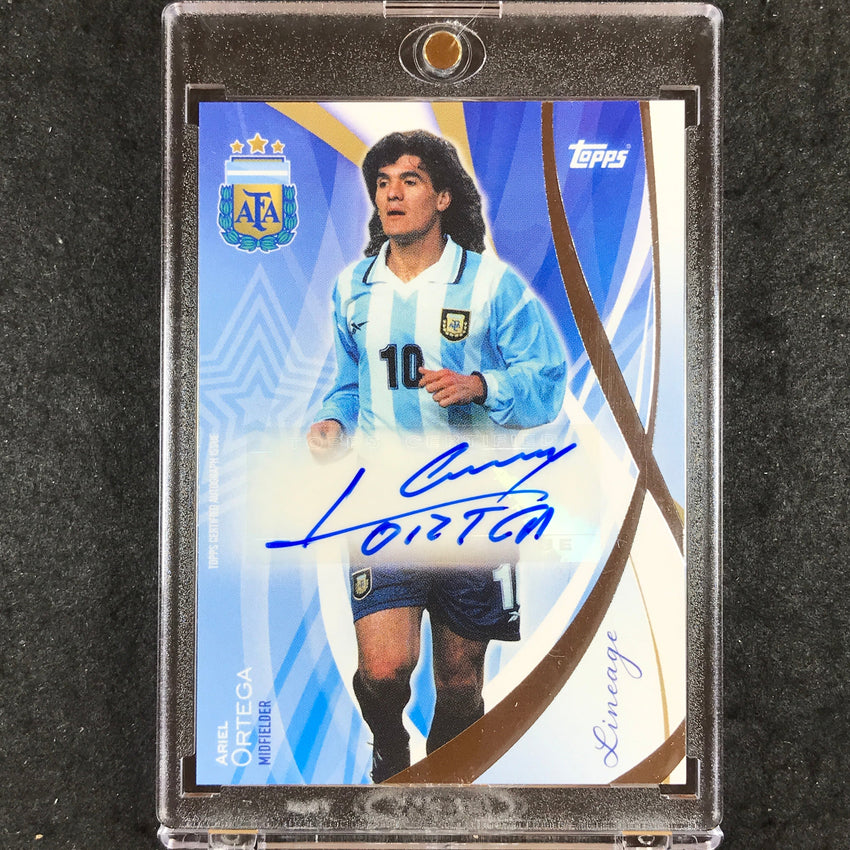 2024 Topps Lineage Argentina ARIEL ORTEGA Legends Autograph Base #AO (B)