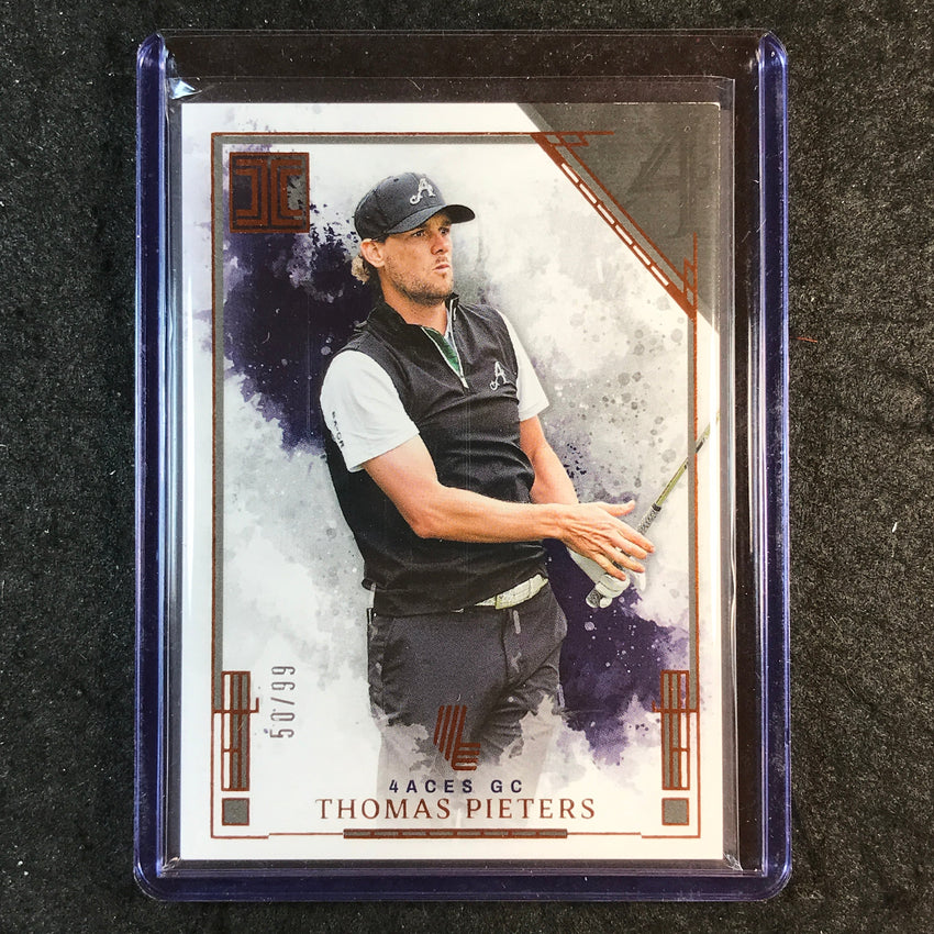 2025 Impeccable LIV Golf THOMAS PIETERS Base 50/99 #6