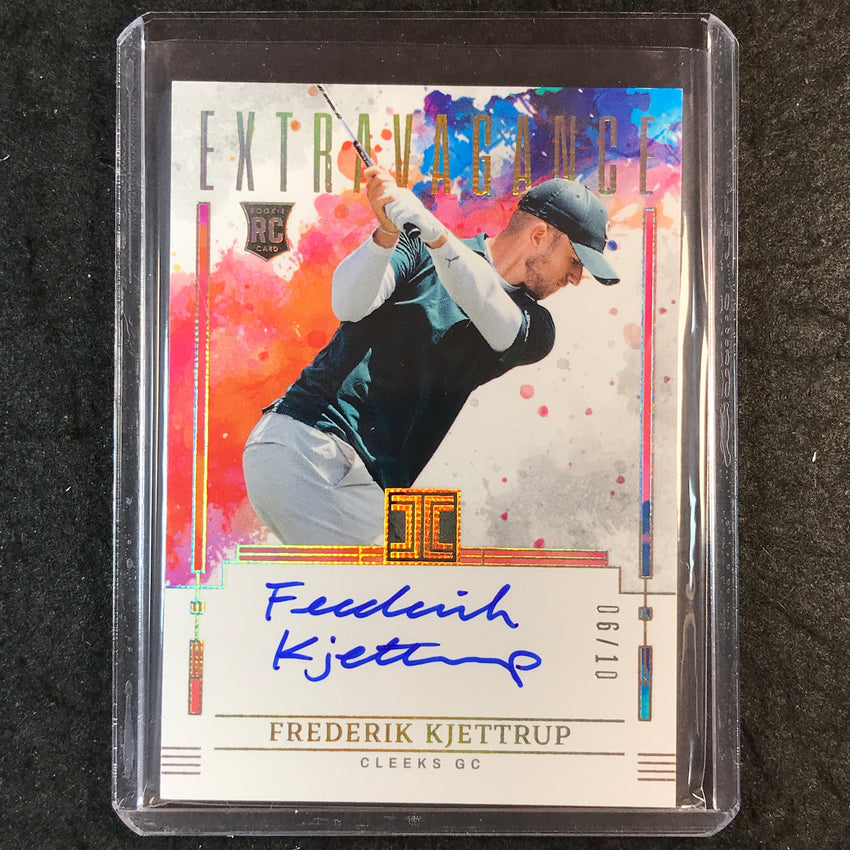 2025 Impeccable LIV Golf FREDERIK KJETTRUP Extravagance Rookie Auto Gold 6/10