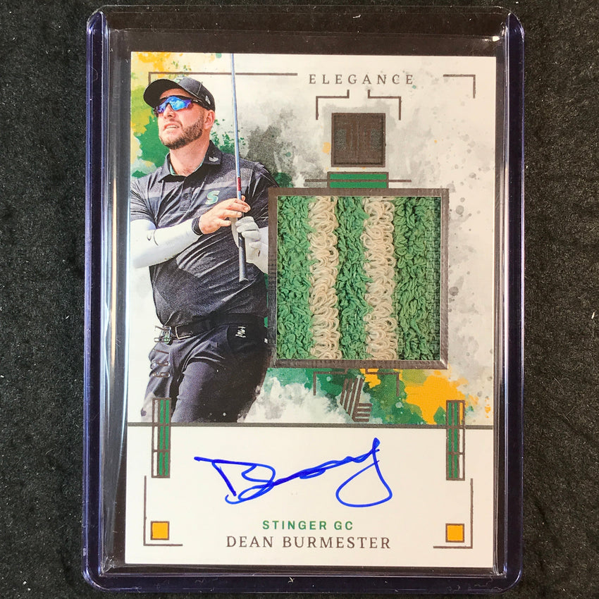 2025 Impeccable LIV Golf DEAN BURMESTER Elegance Jumbo Memorabilia Auto 20/29