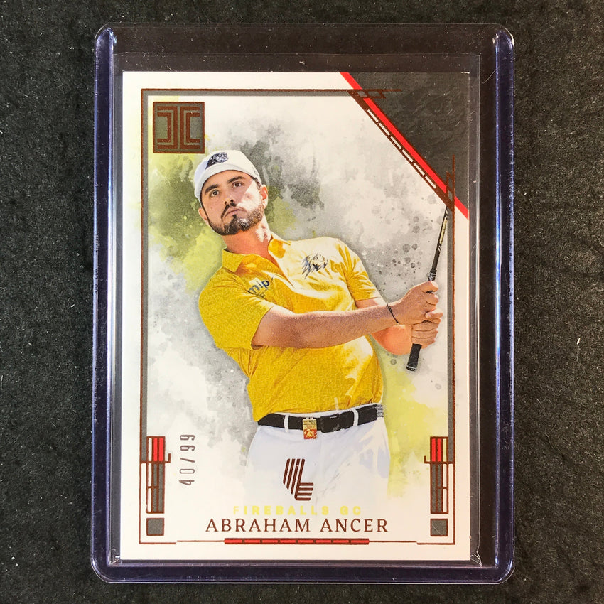 2025 Impeccable LIV Golf ABRAHAM ANCER Base 40/99 #23