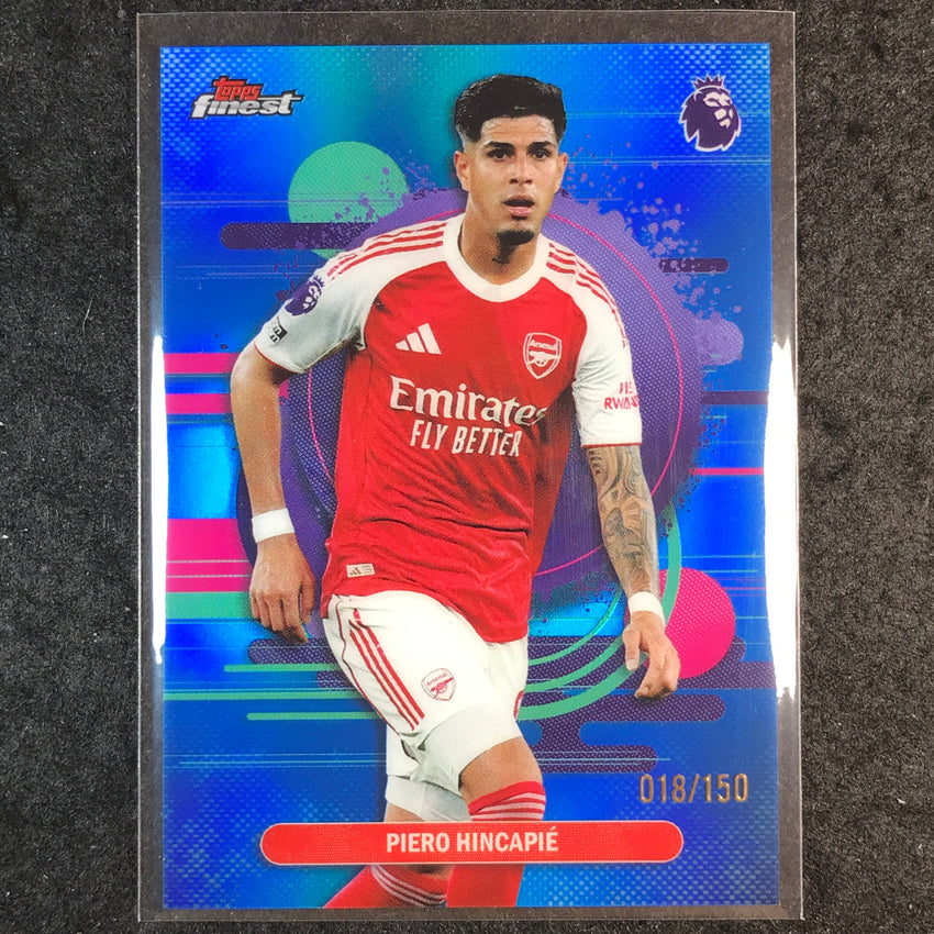 2026 Topps Finest Premier League PIERO HINCAPIE Uncommon Blue /150 #113