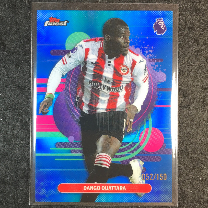 2026 Topps Finest Premier League DANGO OUATTARA Uncommon Blue /150 #123