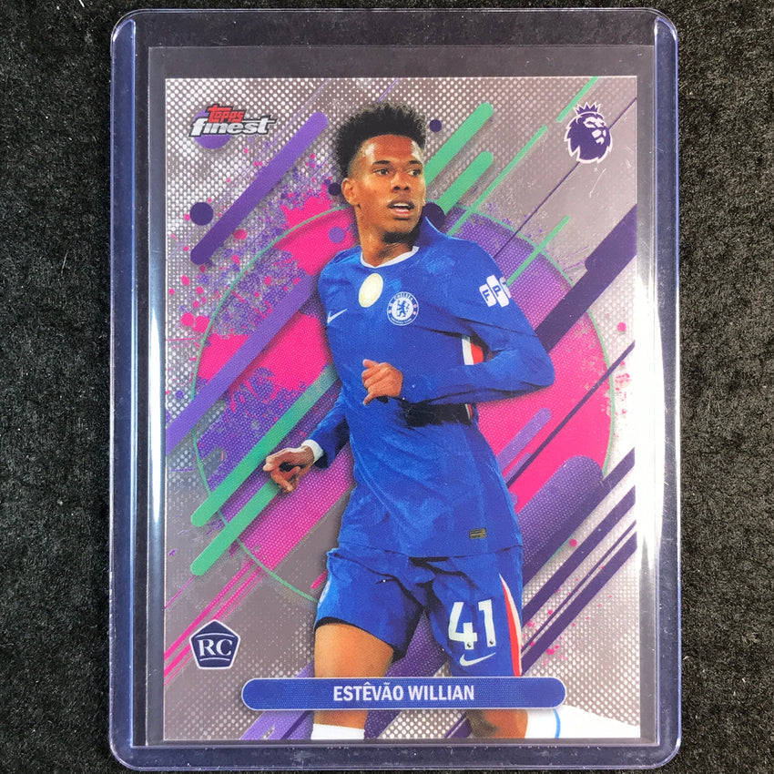 2026 Topps Finest Premier League ESTEVAO WILLIAN Rare Rookie Base #229