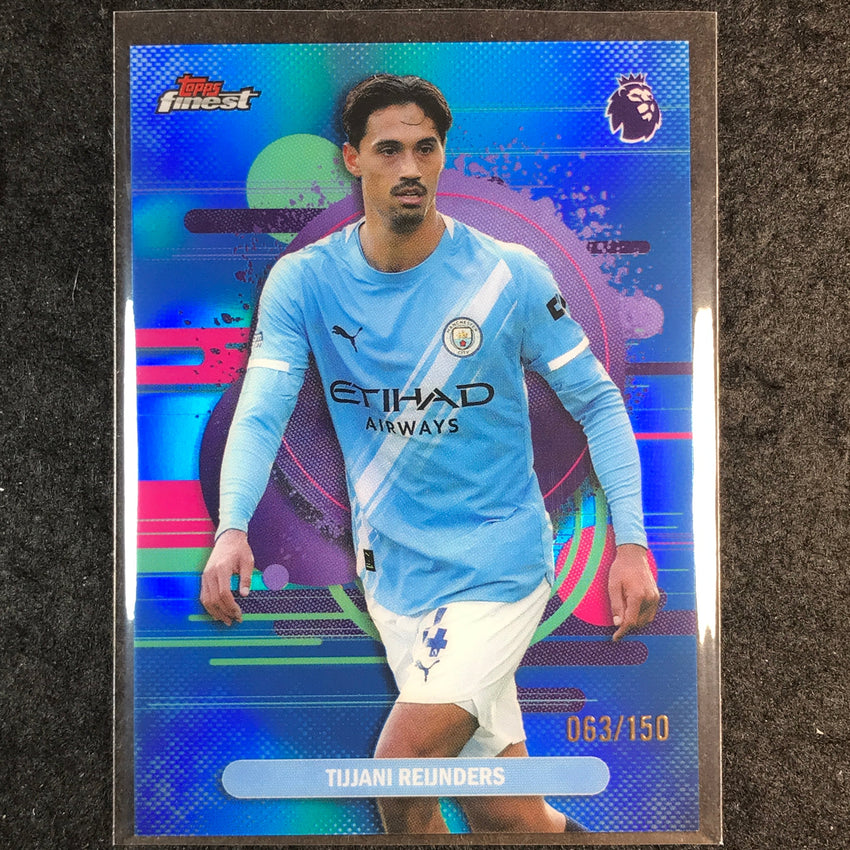 2026 Topps Finest Premier League TIJJANI REIJNDERS Uncommon Blue /150 #164