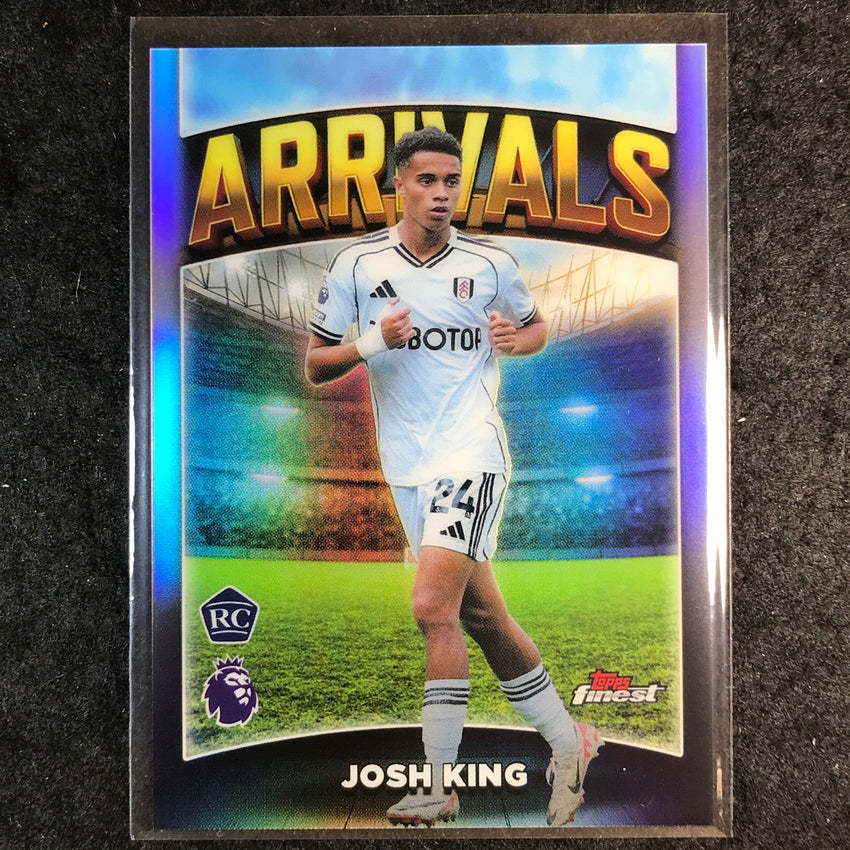 2026 Topps Finest Premier League JOSH KING Arrivals Rookie #AV-2