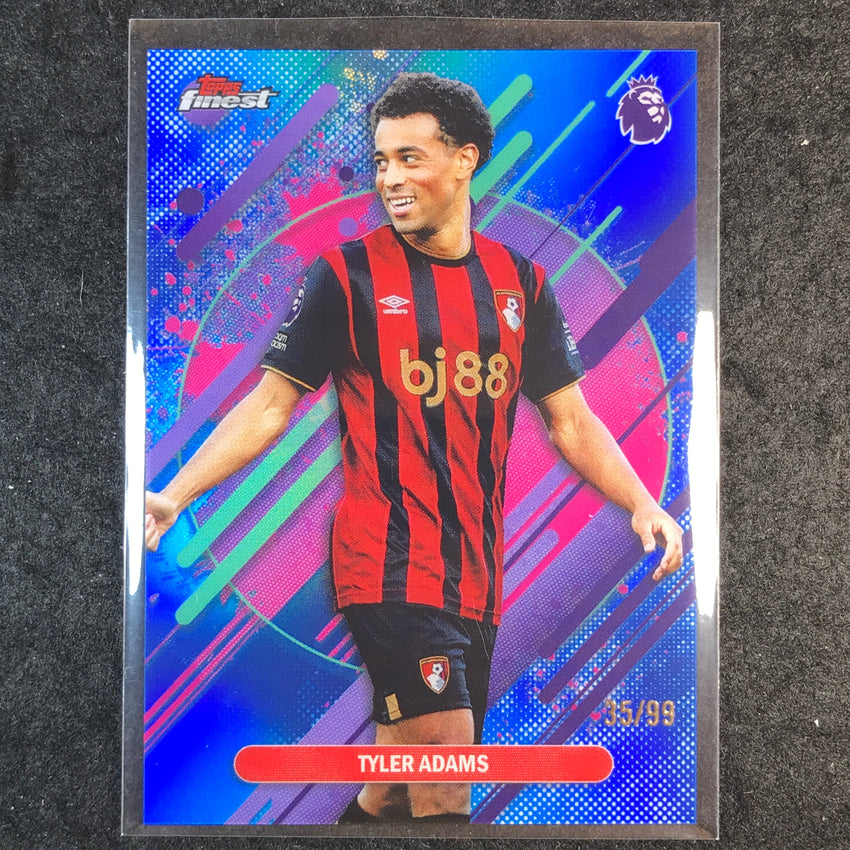 2026 Topps Finest Premier League TYLER ADAMS Rare Blue 35/99 #203