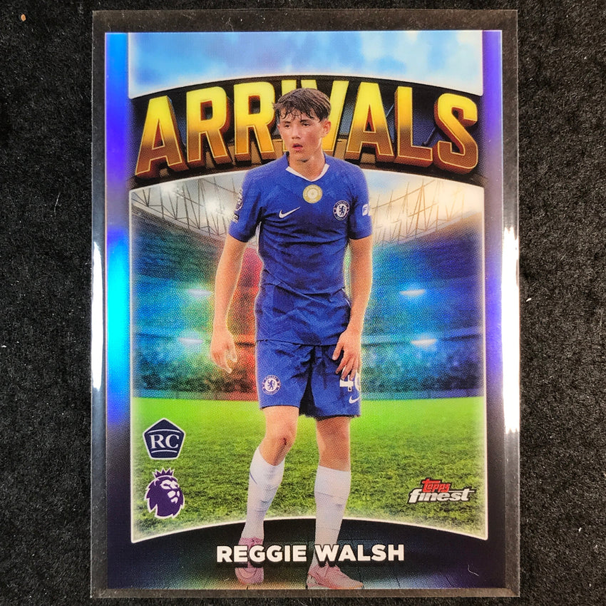 2026 Topps Finest Premier League REGGIE WALSH Arrivals Rookie #AV-3