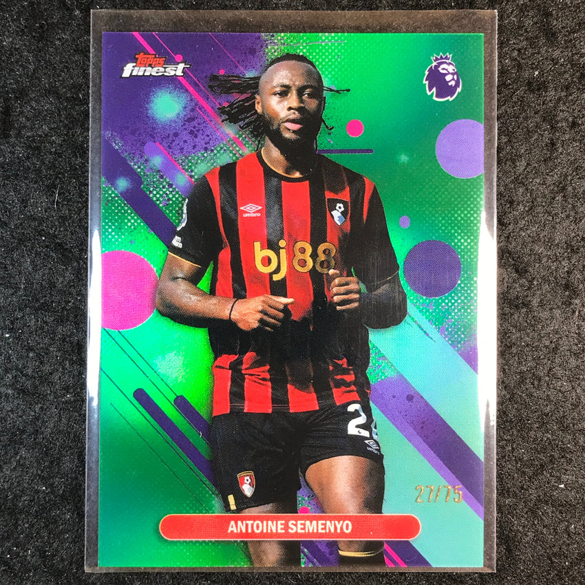 2026 Topps Finest Premier League ANTOINE SEMENYO Common Green 27/75 #1