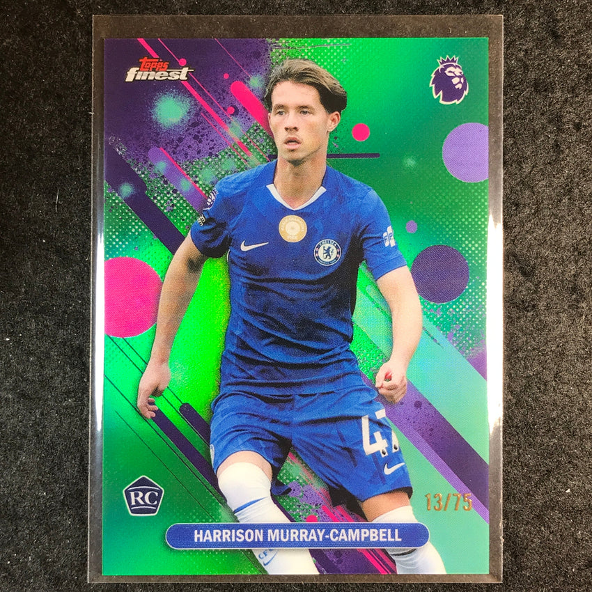 2026 Topps Finest Premier League HARRISON MURRAY-CAMPBELL Rookie Green 13/75 #32