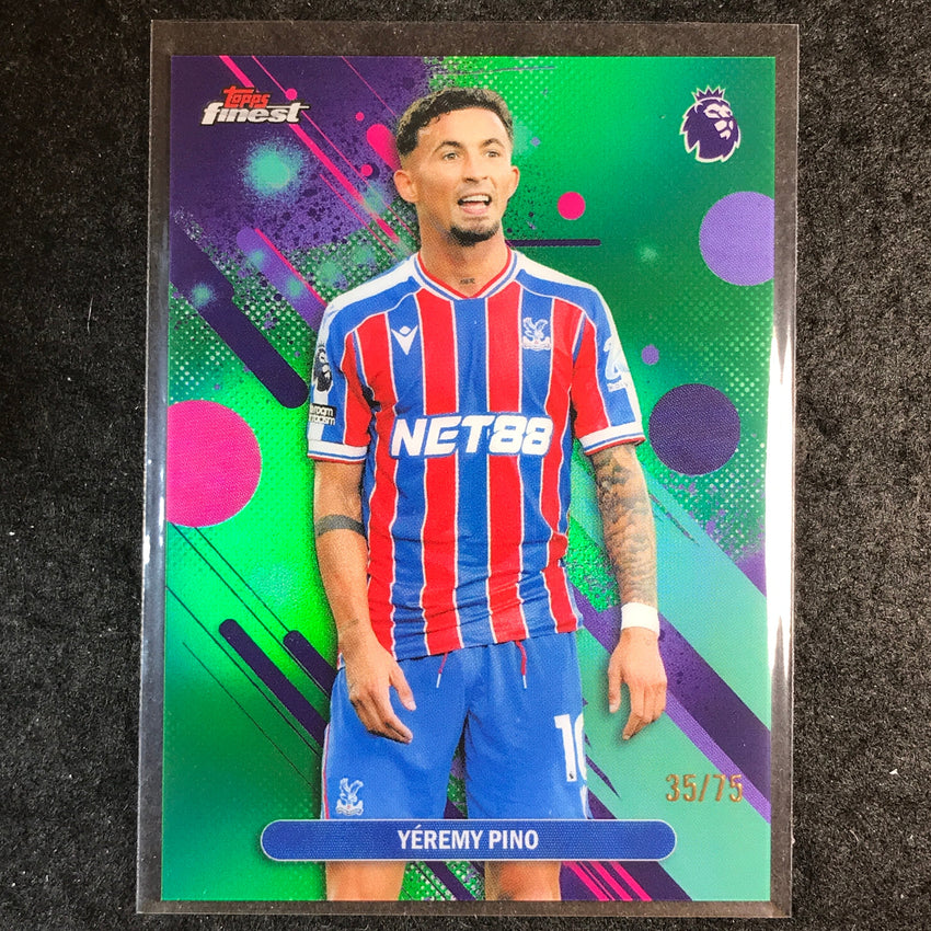 2026 Topps Finest Premier League YEREMY PINO Common Green 35/75 #37