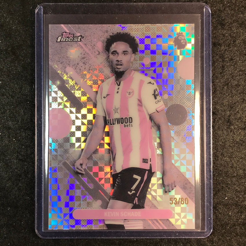 2026 Topps Finest Premier League KEVIN SCHADE Common Pearl Checker 53/60 #13