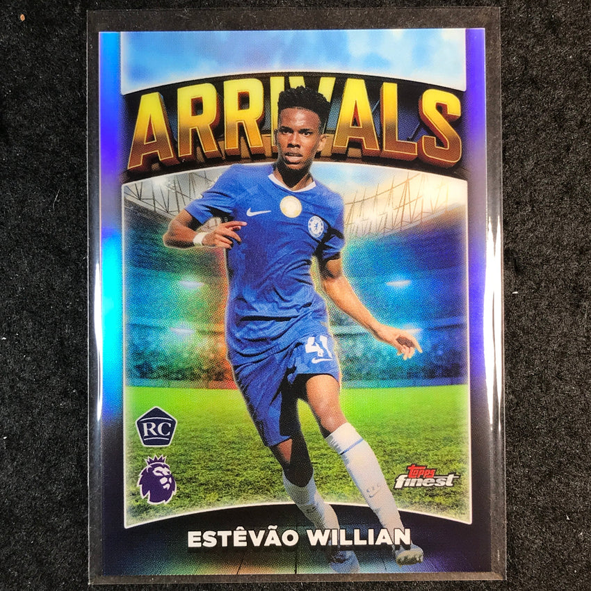 2026 Topps Finest Premier League ESTEVAO WILLIAN Arrivals Rookie #AV-10