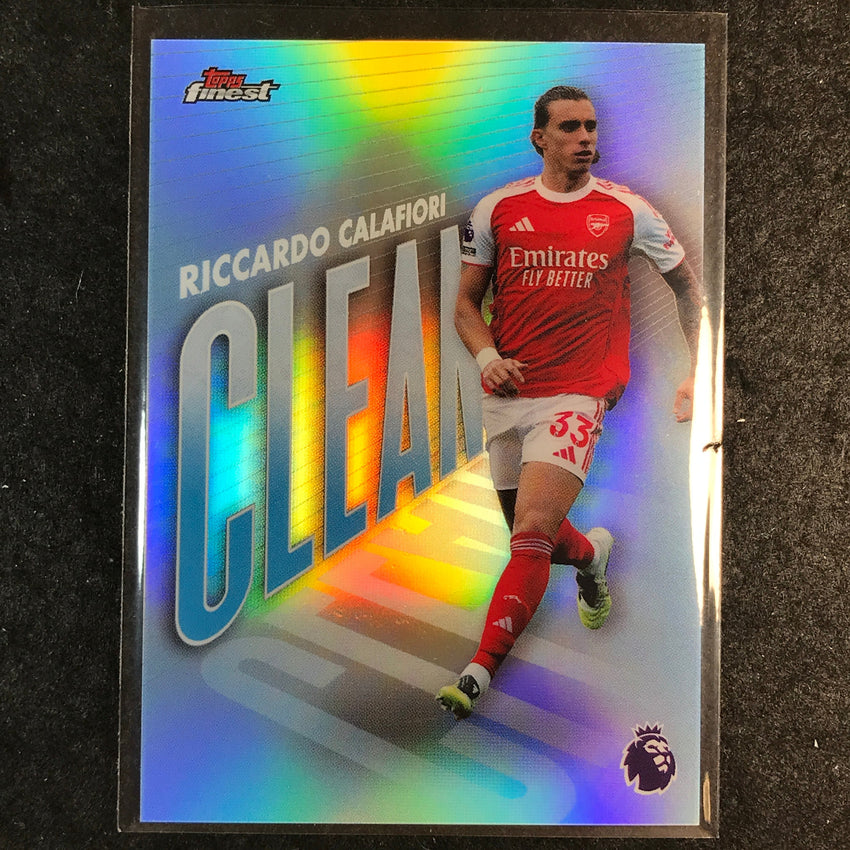 2026 Topps Finest Premier League RICCARDO CALAFIORI Clean #CN-2