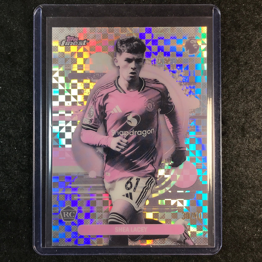 2026 Topps Finest Premier League SHEA LACEY Rookie Pearl Checker 39/40 #172