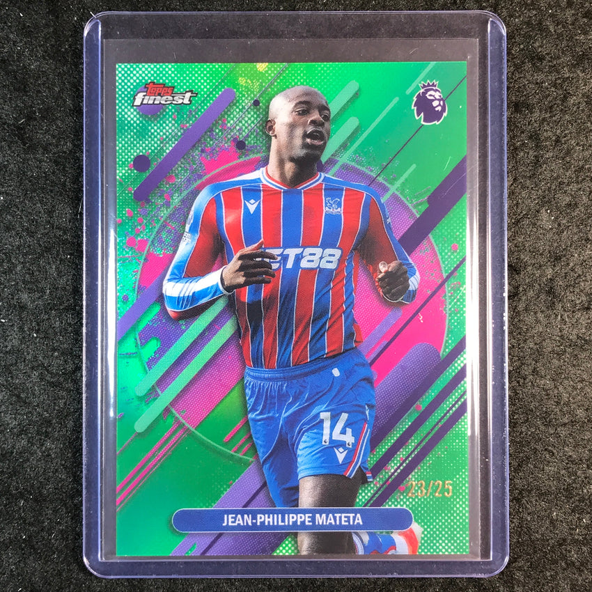 2026 Topps Finest Premier League JEAN-PHILIPPE MATETA Rare Green 23/25 #237