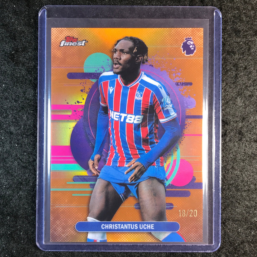 2026 Topps Finest Premier League CHRISTANTUS UCHE Uncommon Orange 18/20 #141