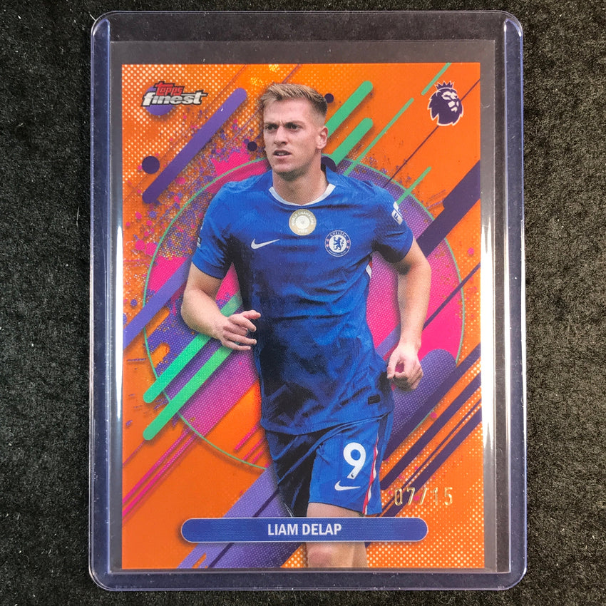 2026 Topps Finest Premier League LIAM DELAP Rare Orange 7/15 #234