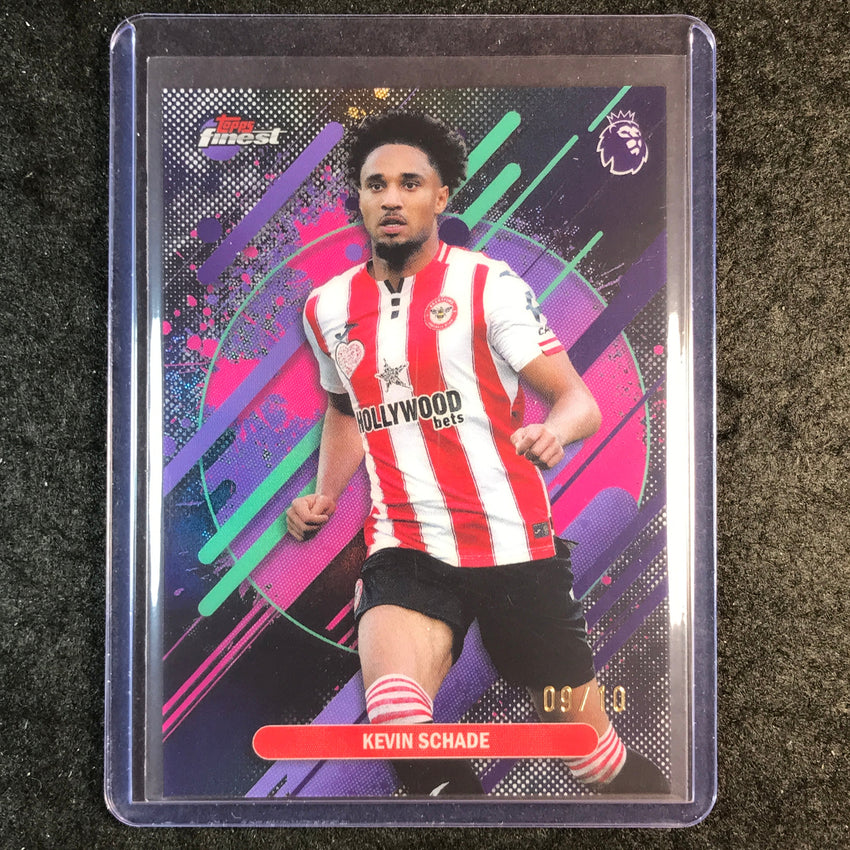 2026 Topps Finest Premier League KEVIN SCHADE Rare Black 9/10 #219