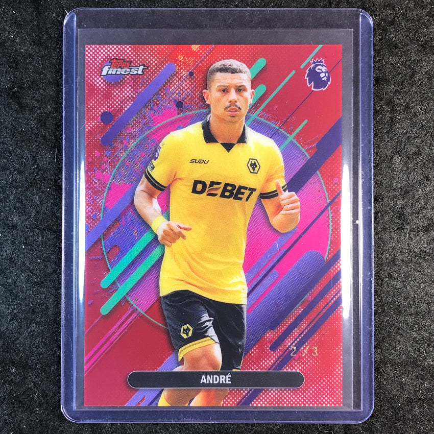 2026 Topps Finest Premier League ANDRE Rare Red 2/3 #297