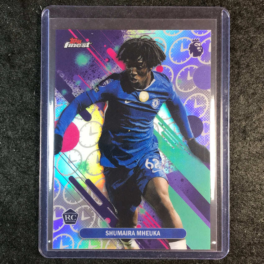 2026 Topps Finest Premier League SHUMAIRA MHEUKA Rookie Saturday 3PM SSP #31