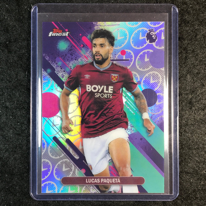 2026 Topps Finest Premier League LUCAS PAQUETA Common Saturday 3PM SSP #94