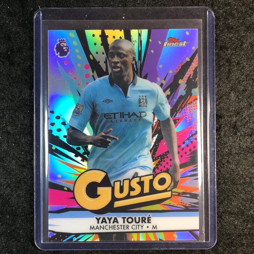 2026 Topps Finest Premier League YAYA TOURE Gusto SSP #7