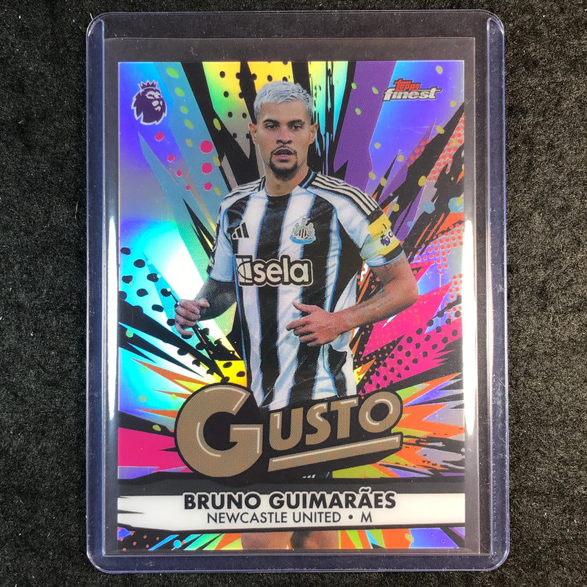 2026 Topps Finest Premier League BRUNO GUIMARAES Gusto SSP #15