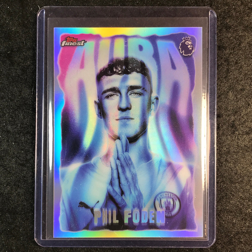 2026 Topps Finest Premier League PHIL FODEN Aura SSP #3