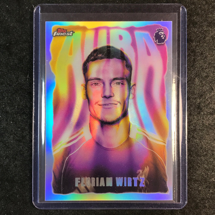 2026 Topps Finest Premier League FLORIAN WIRTZ Aura SSP #17
