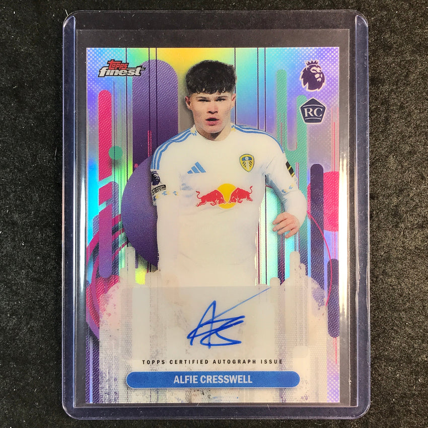2026 Topps Finest Premier League ALFIE CRESSWELL Rookie Auto Refractor #FAC-AC
