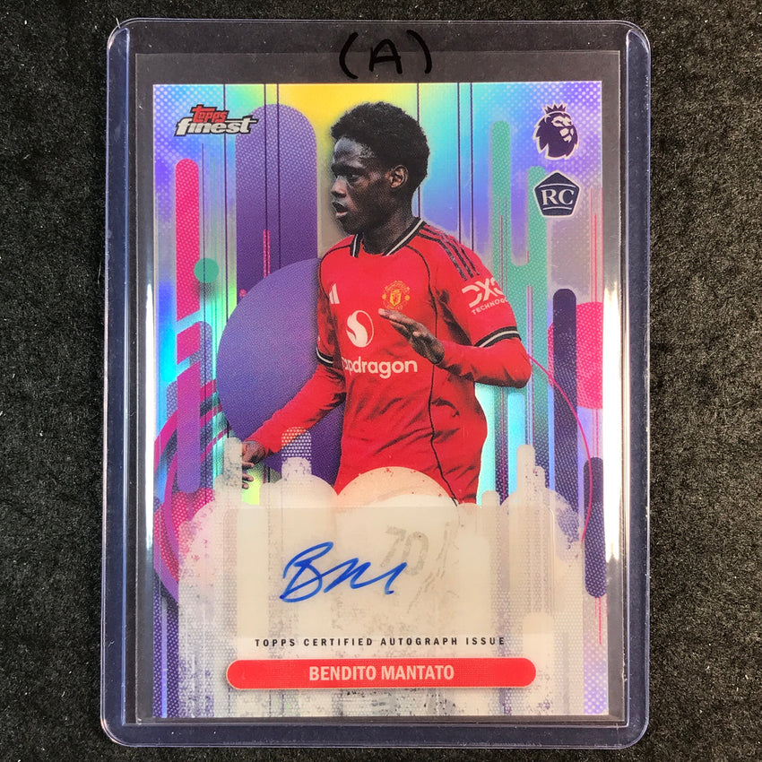 2026 Topps Finest Premier League BENDITO MANTATO Finest Rookie Auto #FAC-BE (A)