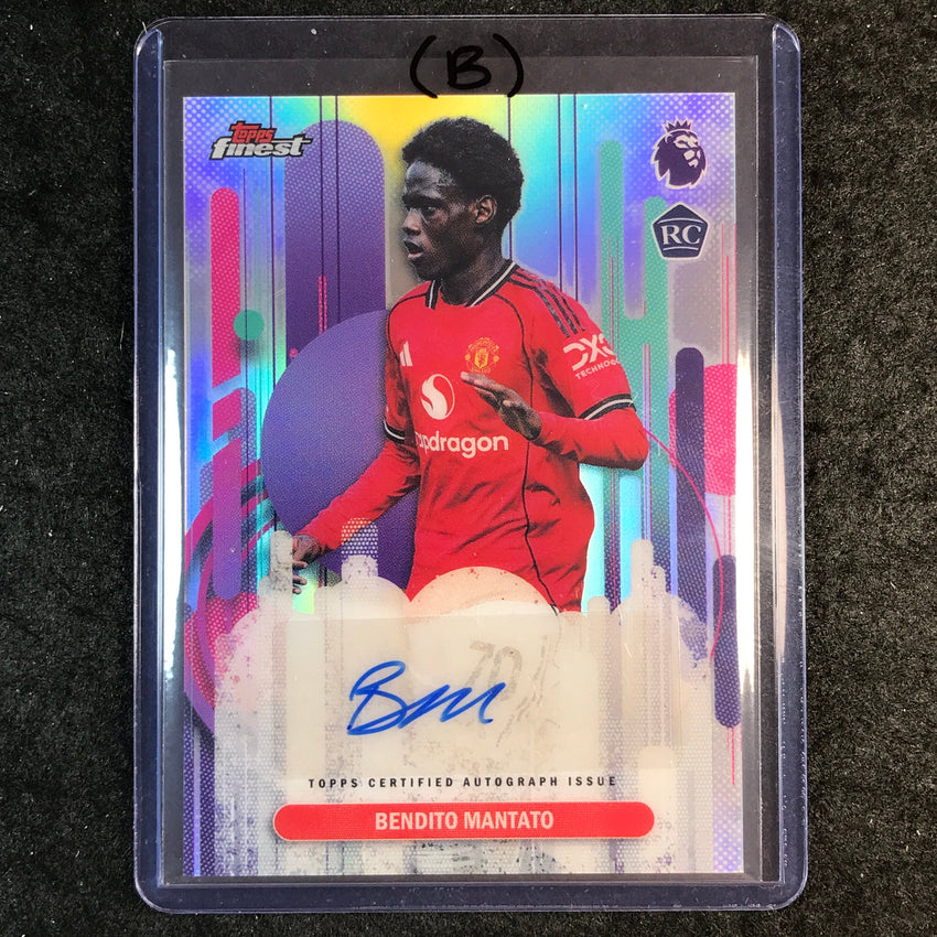 2026 Topps Finest Premier League BENDITO MANTATO Finest Rookie Auto #FAC-BE (B)