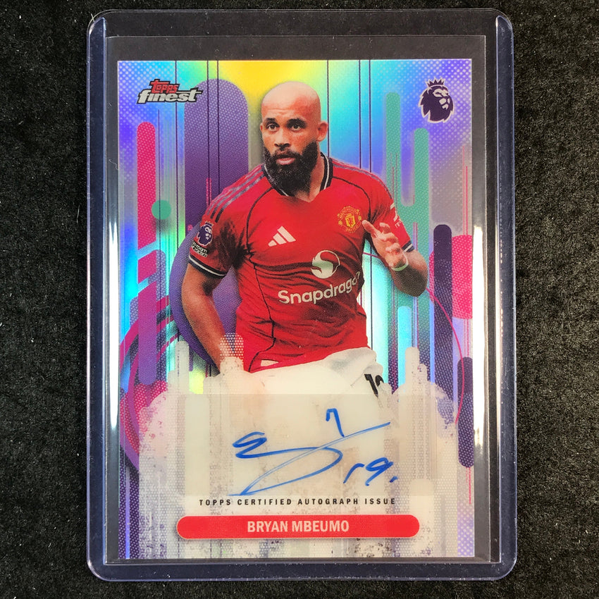 2026 Topps Finest Premier League BRYAN MBEUMO Finest Auto Refractor #FAC-BM